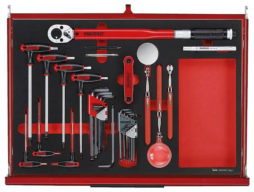 26" PRO35™ FOAM verktøysett 335 deler rød TKW26R335F