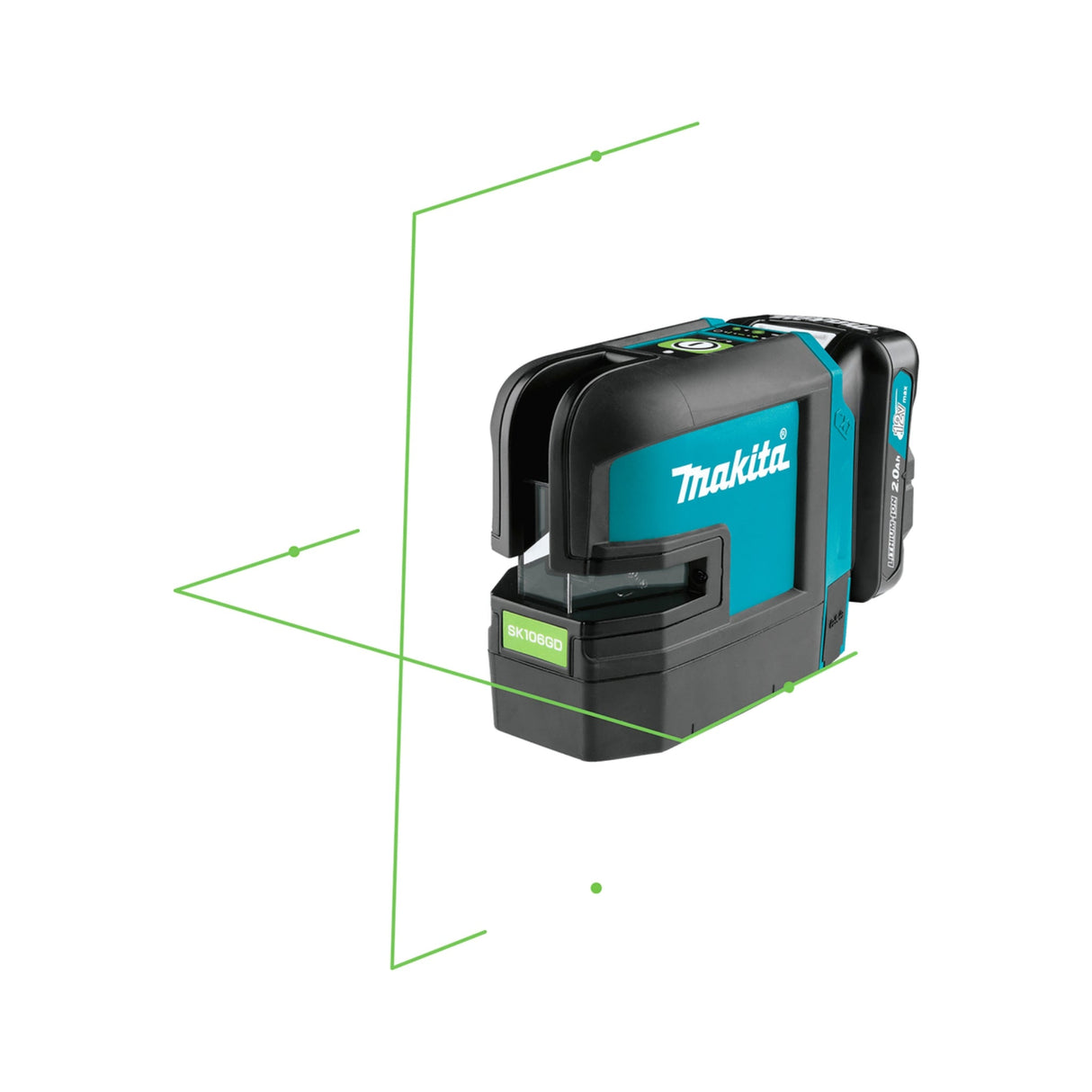 SK106GDZ Kryss- og punktlaser CXT® grønn