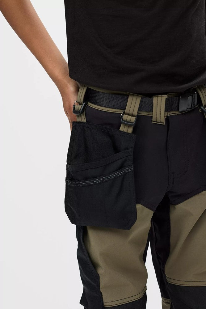 Håndverksbukse for barn med fireveisstretch (7575)