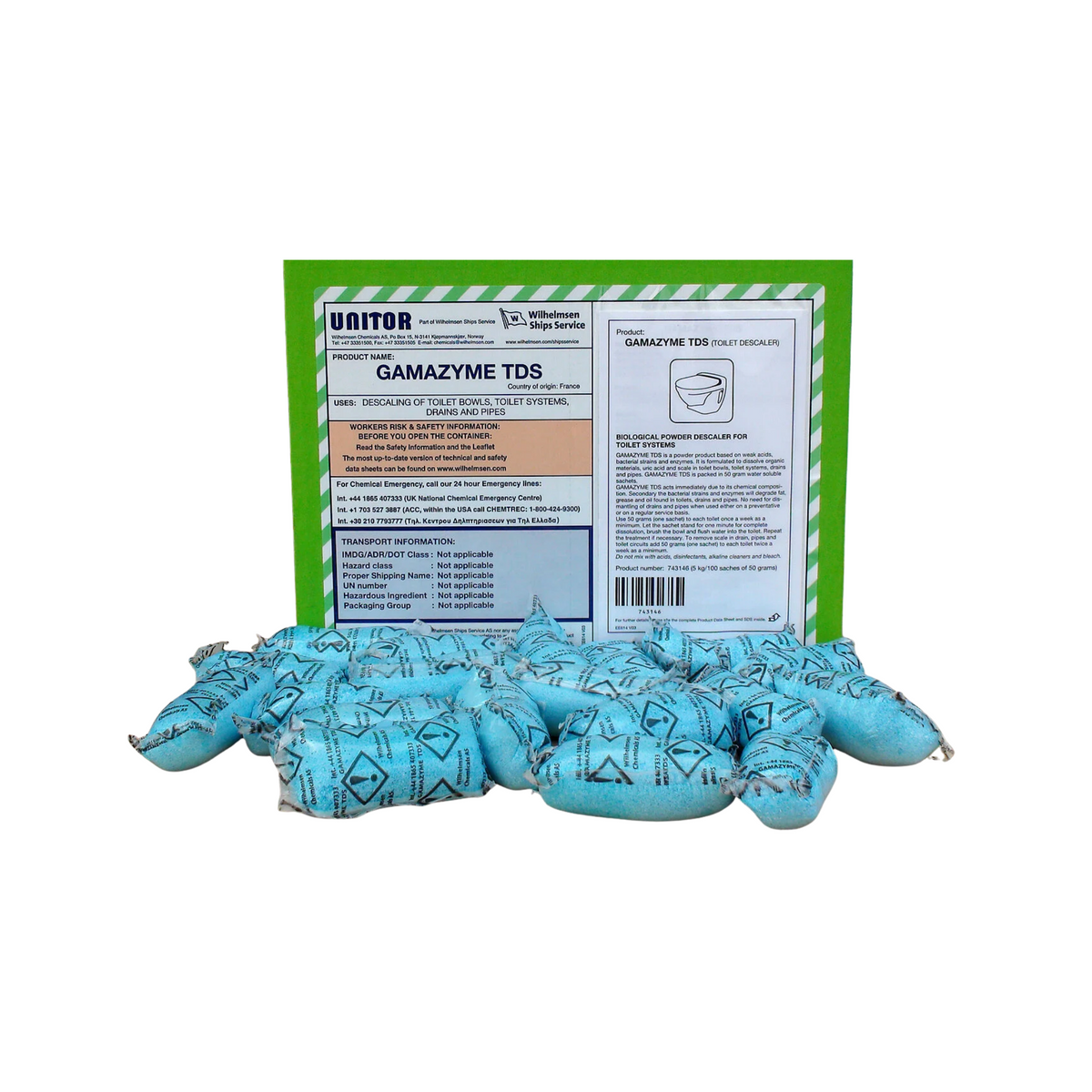 GAMAZYME TDS 5 KG BLUE SACH W/MINT - SEND FORESPØRSEL