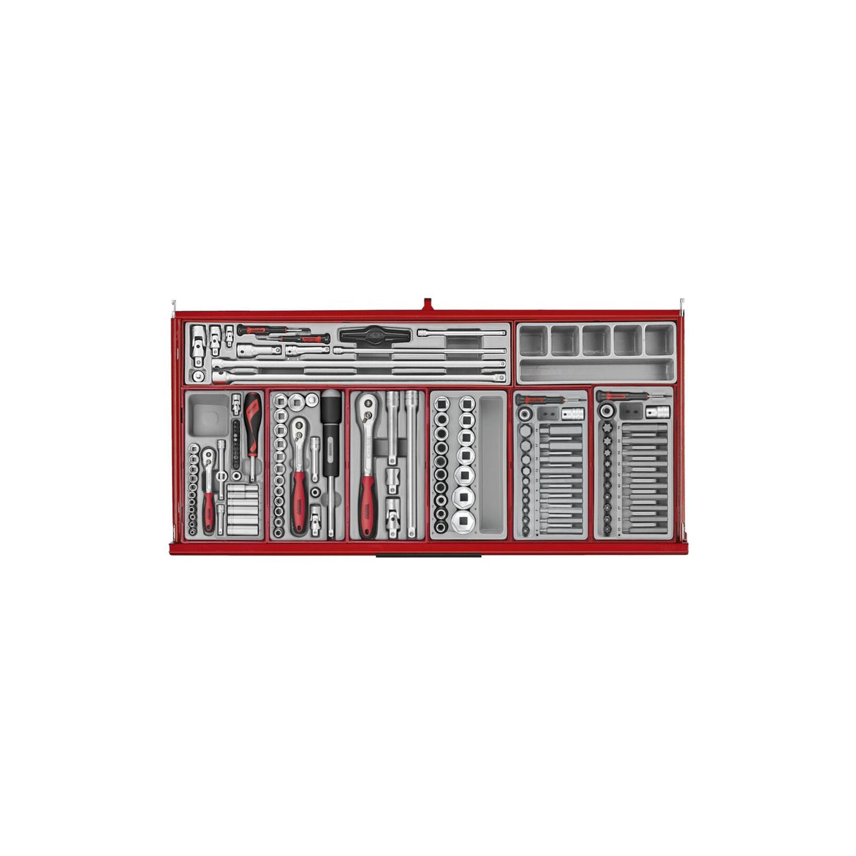 37" PRO35™ verktøysett 595 deler rød TKW37R595T