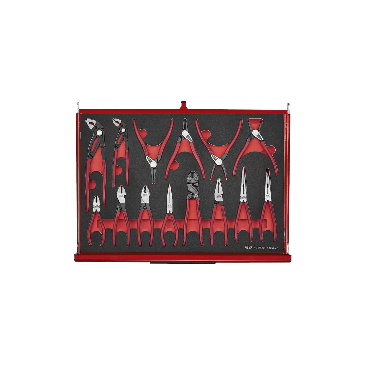 53" PRO35™ Monster stablet verktøysett FOAM 1133 deler rød TKS53R1133F