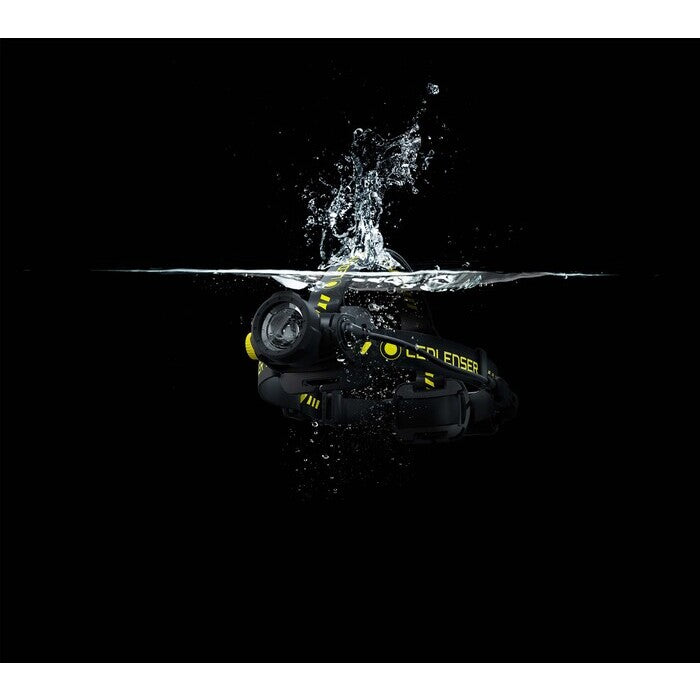 Ledlenser Hodelykt Industri H7R Work 1000lm Black/Yellow ES