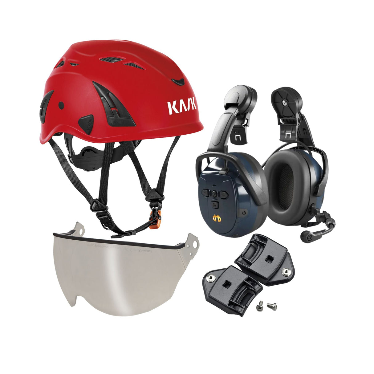 Hjelmpakke med visir