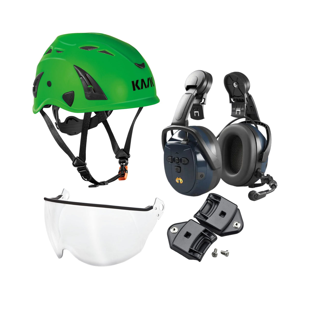 Hjelmpakke med visir