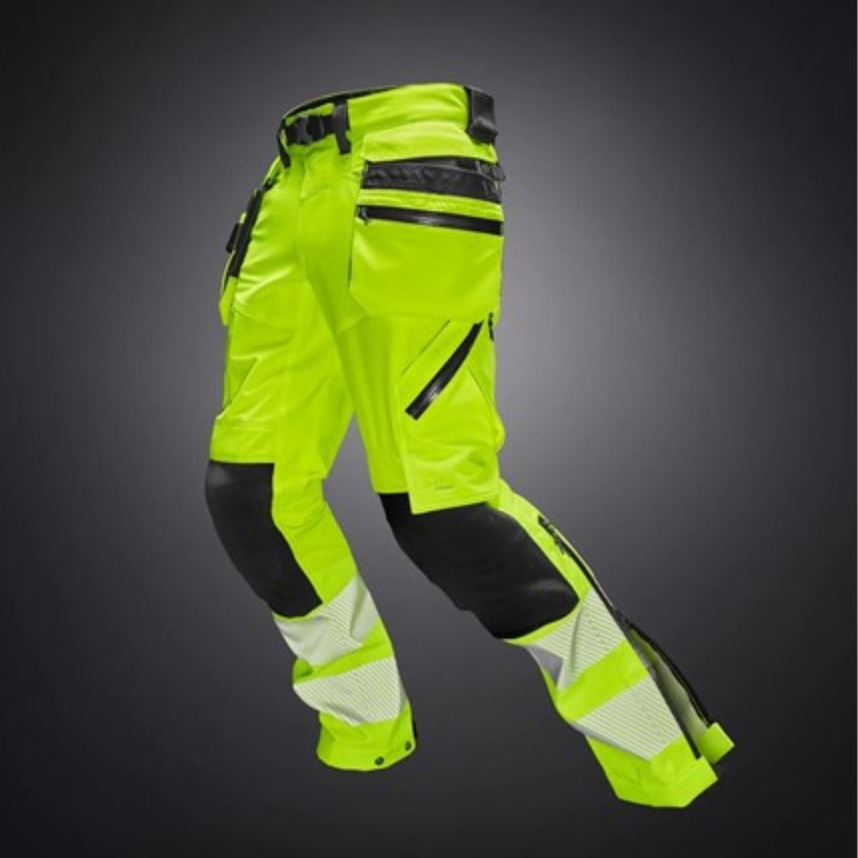 Arbeidsbukse High-Vis 6930, med avtakbare hylsterlommer, Klasse 2