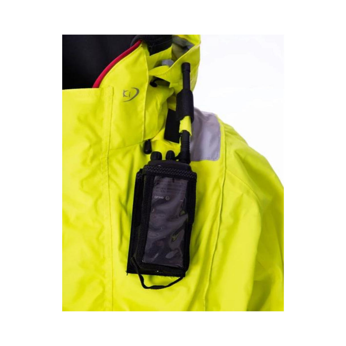 Ki-Suit blå flytedress 165N, med oppblåsbar lunge