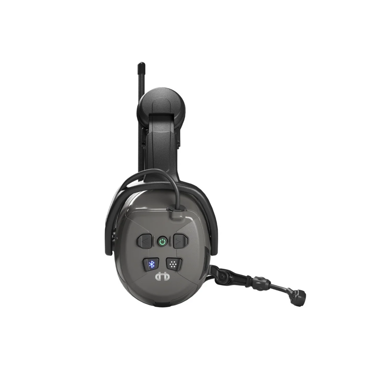 Hørselsvern DAB+ Bluetooth® Multi-Point FM-radio Synergy DR hjelmfeste