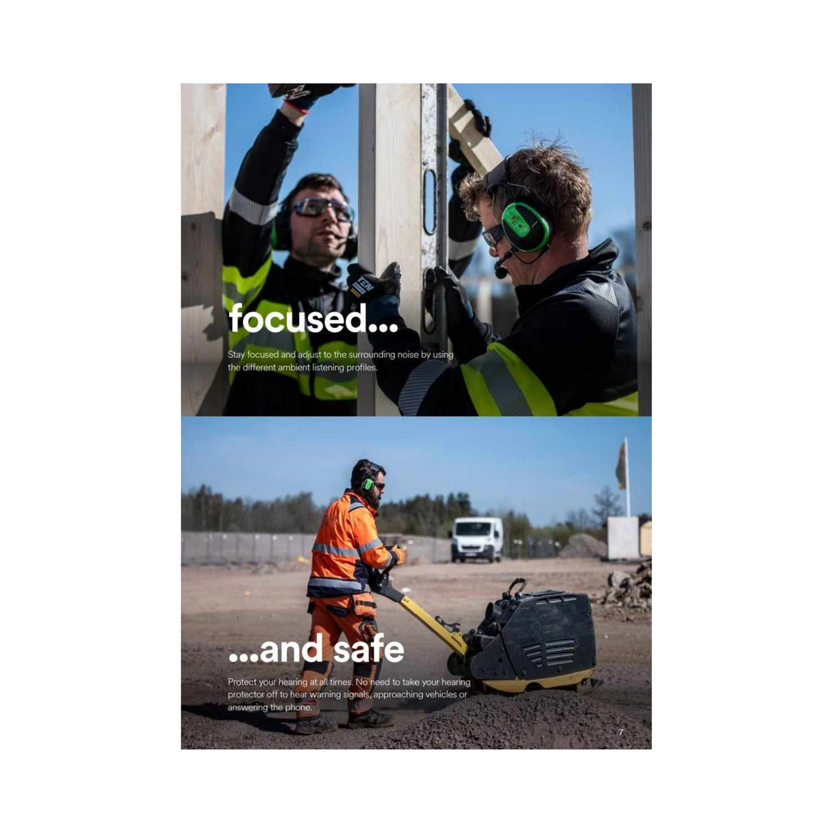 Peltor WS Alert XPV hodebøyle med solceller og app