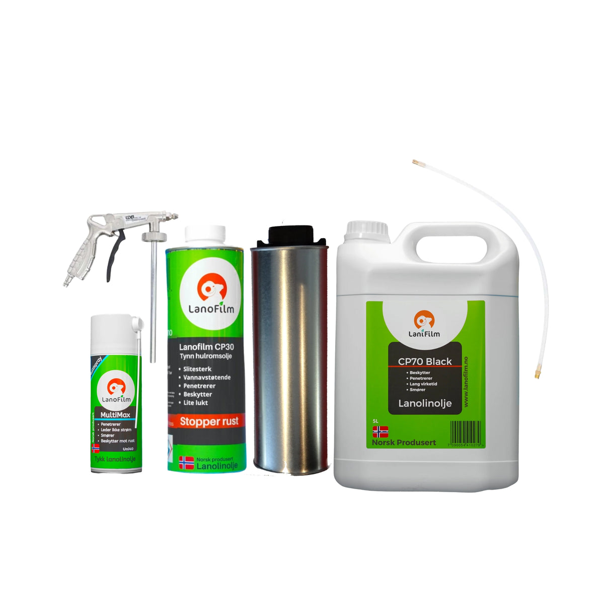 Sprøytepakke Lanifilm komplett