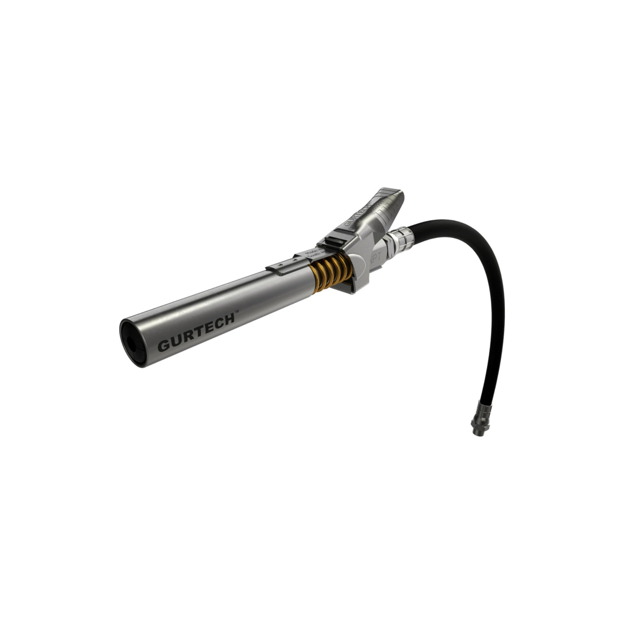 Låsebar hurtigkobling for fettpresse, lang