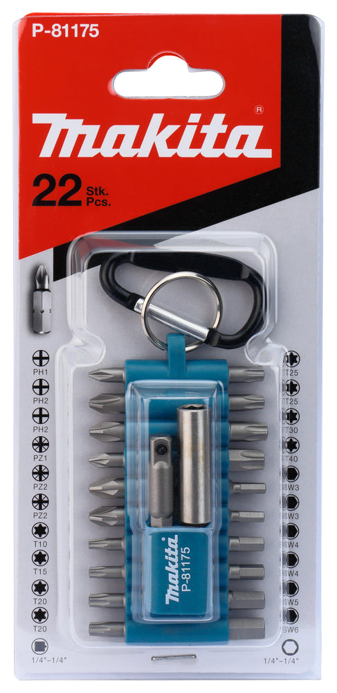 BITSSETT 22 DELER P-81175