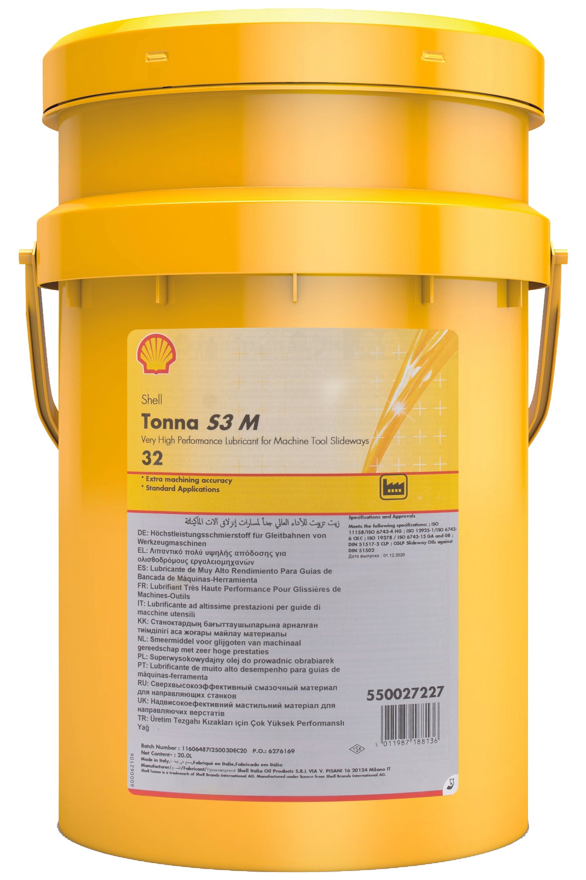 Shell Tonna Oil S3 M 32, 20 L