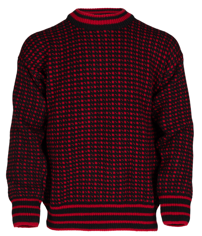 Ullgenser Islender Bråtens 100% ull, Rød