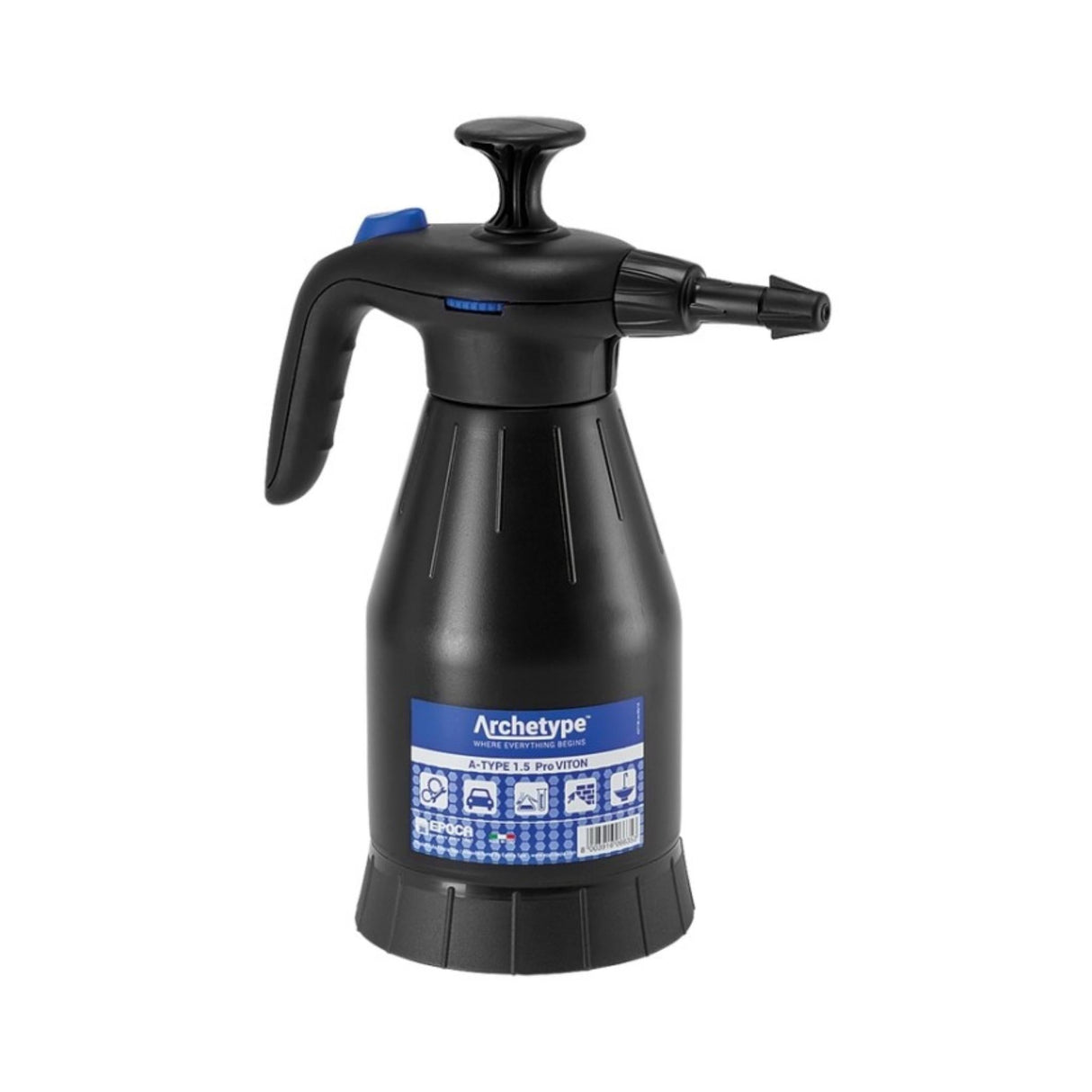 PUMPEKANNE A-TYPE 1.5L PRO VITON ACID