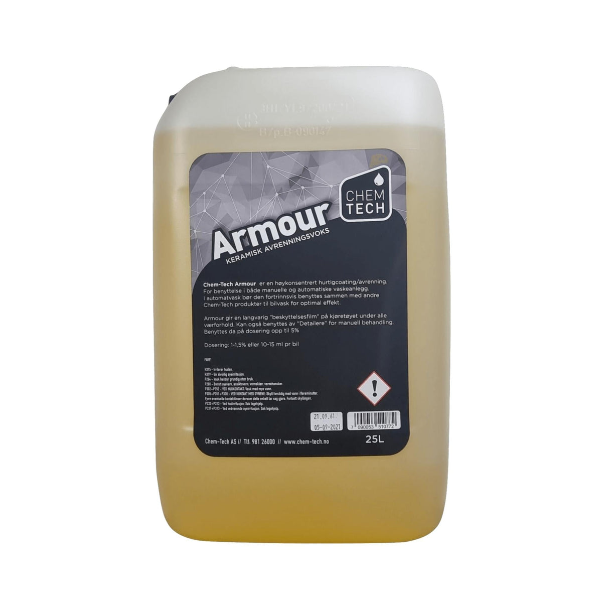 KERAMISK AVRENNINGSVOKS 25 LTR