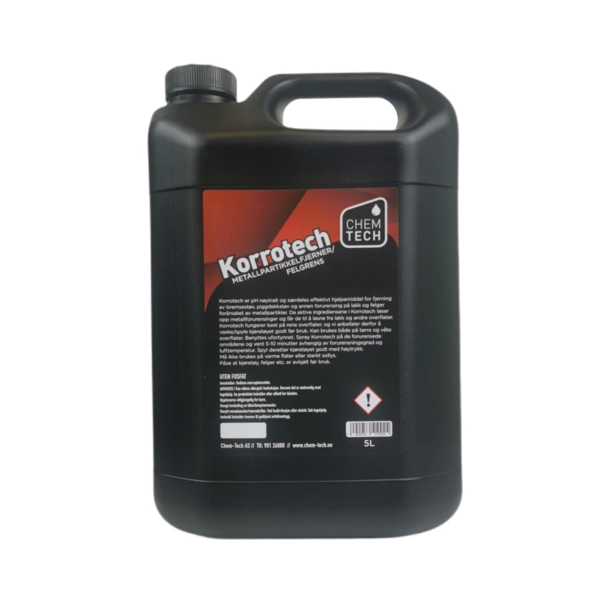 KORROTECH FELGRENS OG METALLPARTIKKELFJERNER 5 LTR