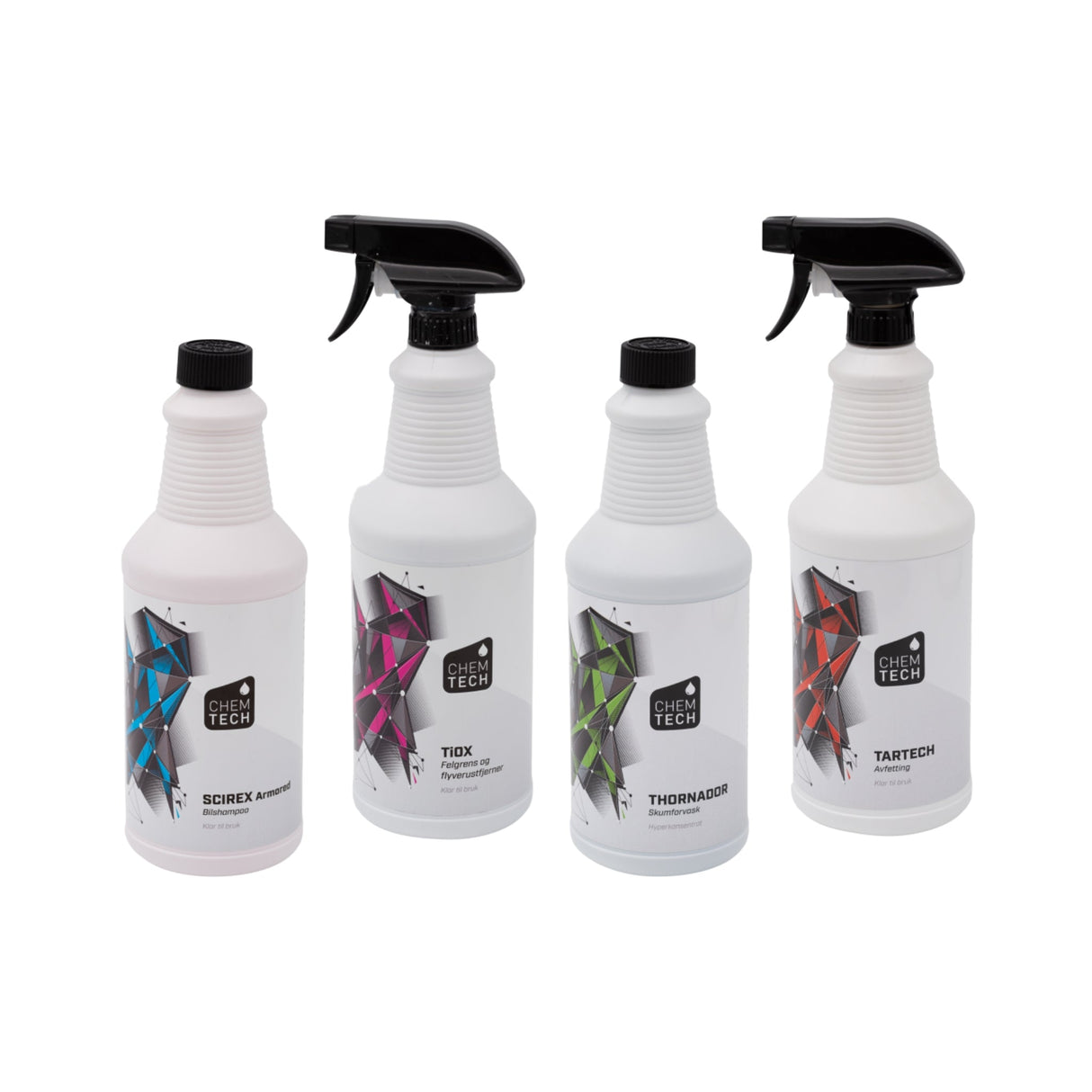 Liten startpakke vaskekjemi