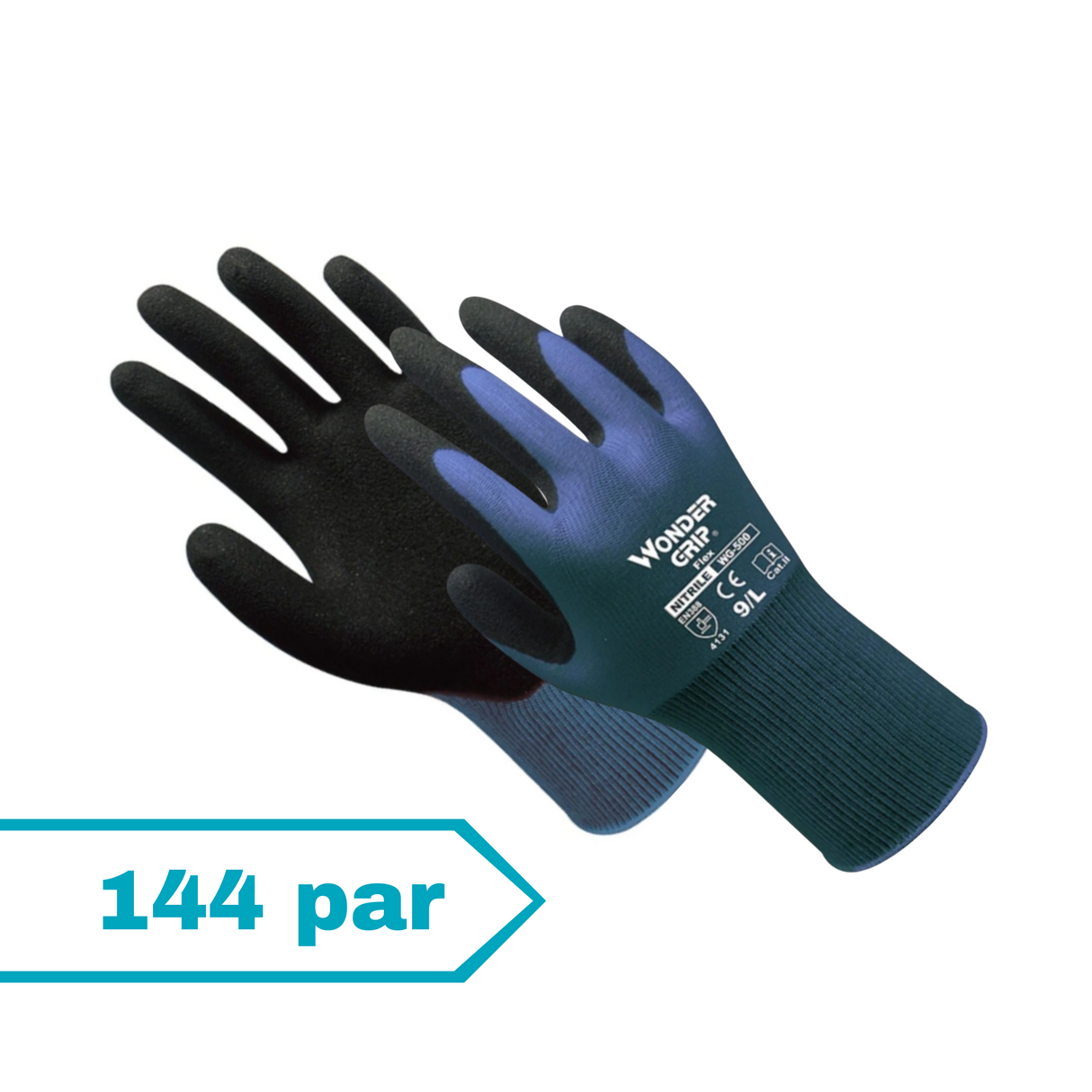 Monteringshansker WG-500 Flex, 144 par