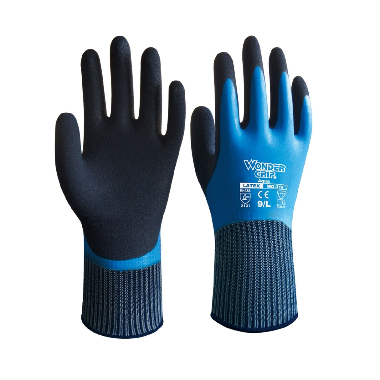 Monteringshansker WG-318 Aqua