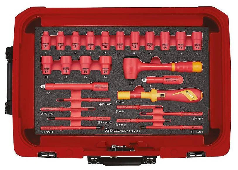 MECCA PRO TC-9 FOAM verktøysett 56 deler SCE3