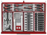26" PRO35™ verktøysett 628 deler rød TKW26R628T