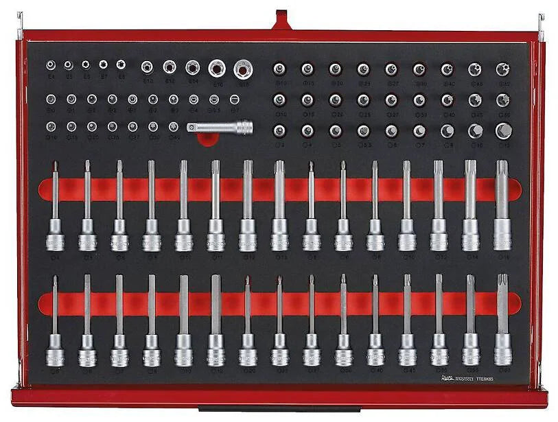 26" PRO35™ FOAM verktøysett 335 deler rød TKW26R335F