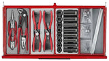 26" PRO35™ stablet verktøysett 753 deler rød TKS26R753T