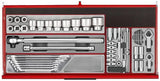 37" PRO35™ verktøysett 595 deler rød TKW37R595T