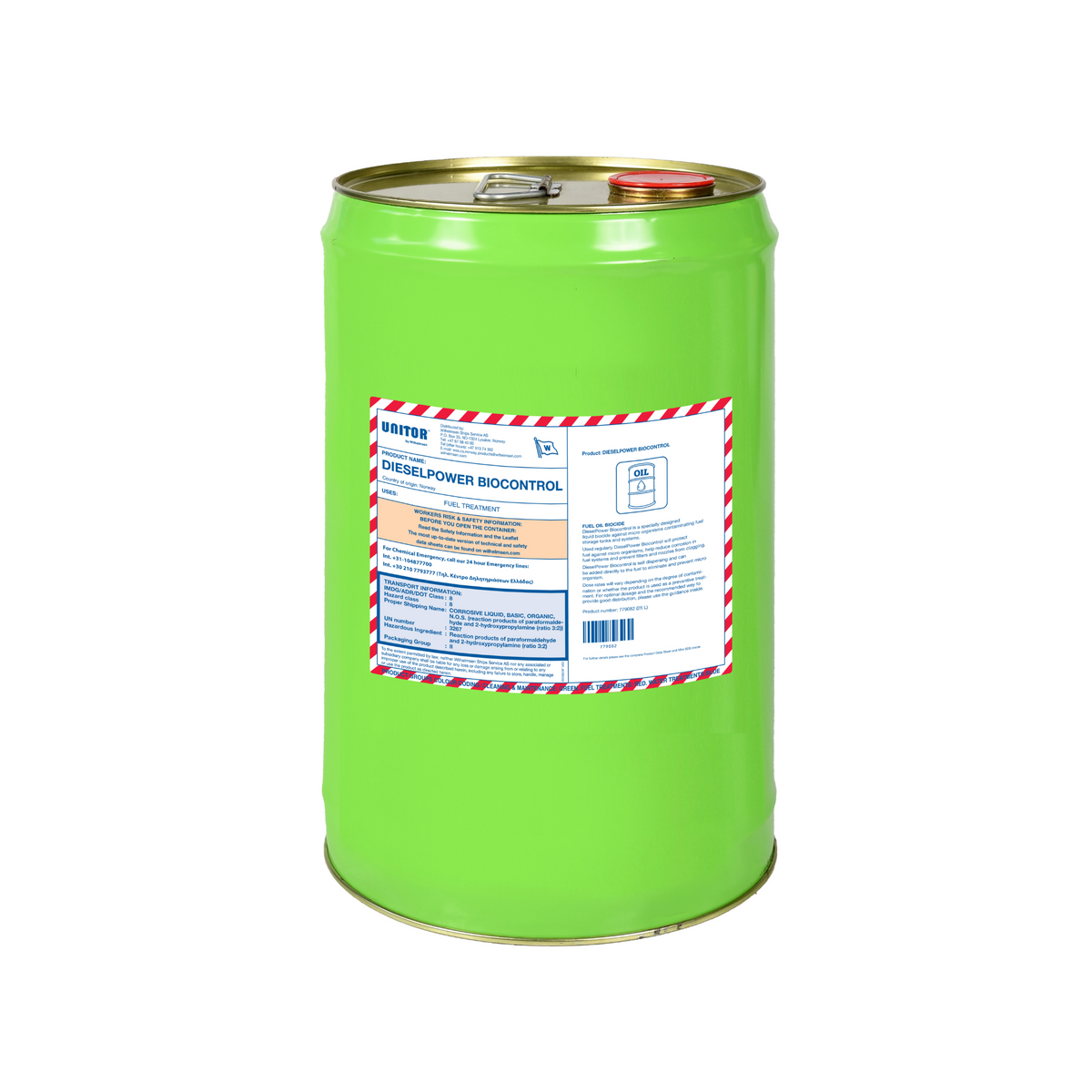 DIESELPOWER BIOCONTROL 25 LTR - SEND FORESPØRSEL