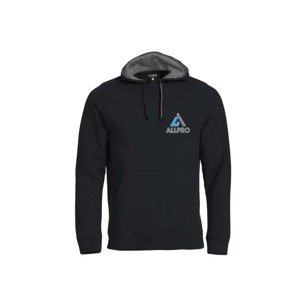 Allpro Logo hettegenser, svart