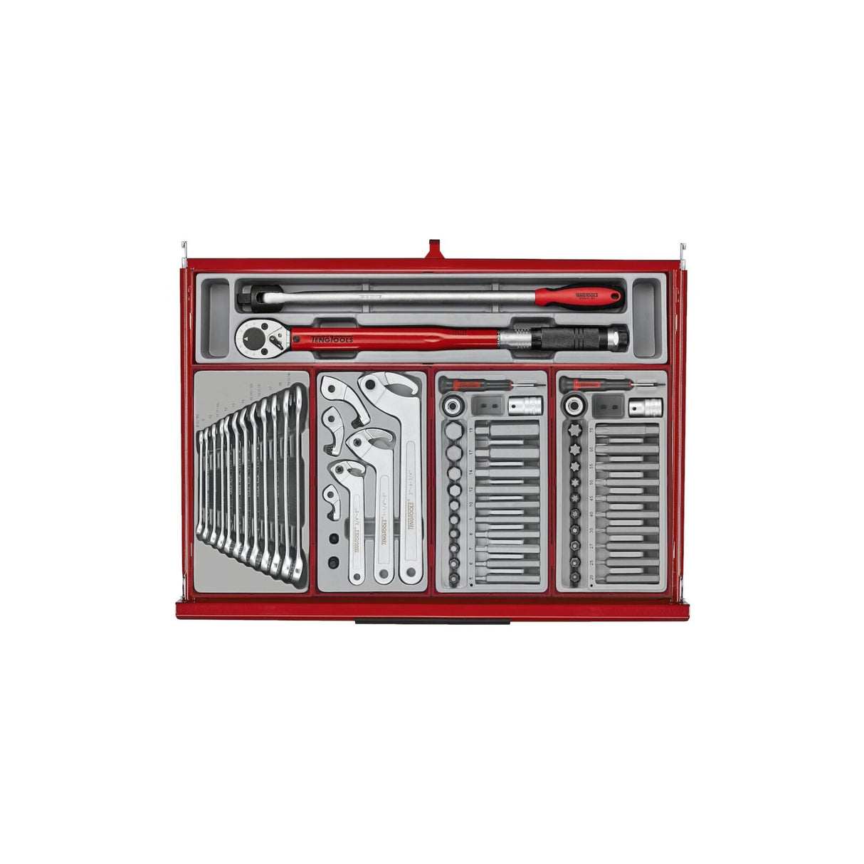 26" PRO35™ stablet verktøysett 753 deler rød TKS26R753T