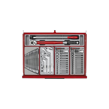 26" PRO35™ stablet verktøysett 753 deler rød TKS26R753T