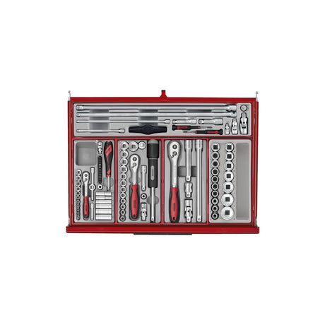 26" PRO35™ verktøysett 628 deler rød TKW26R628T