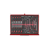 53" PRO35™ Monster stablet verktøysett FOAM 1133 deler rød TKS53R1133F