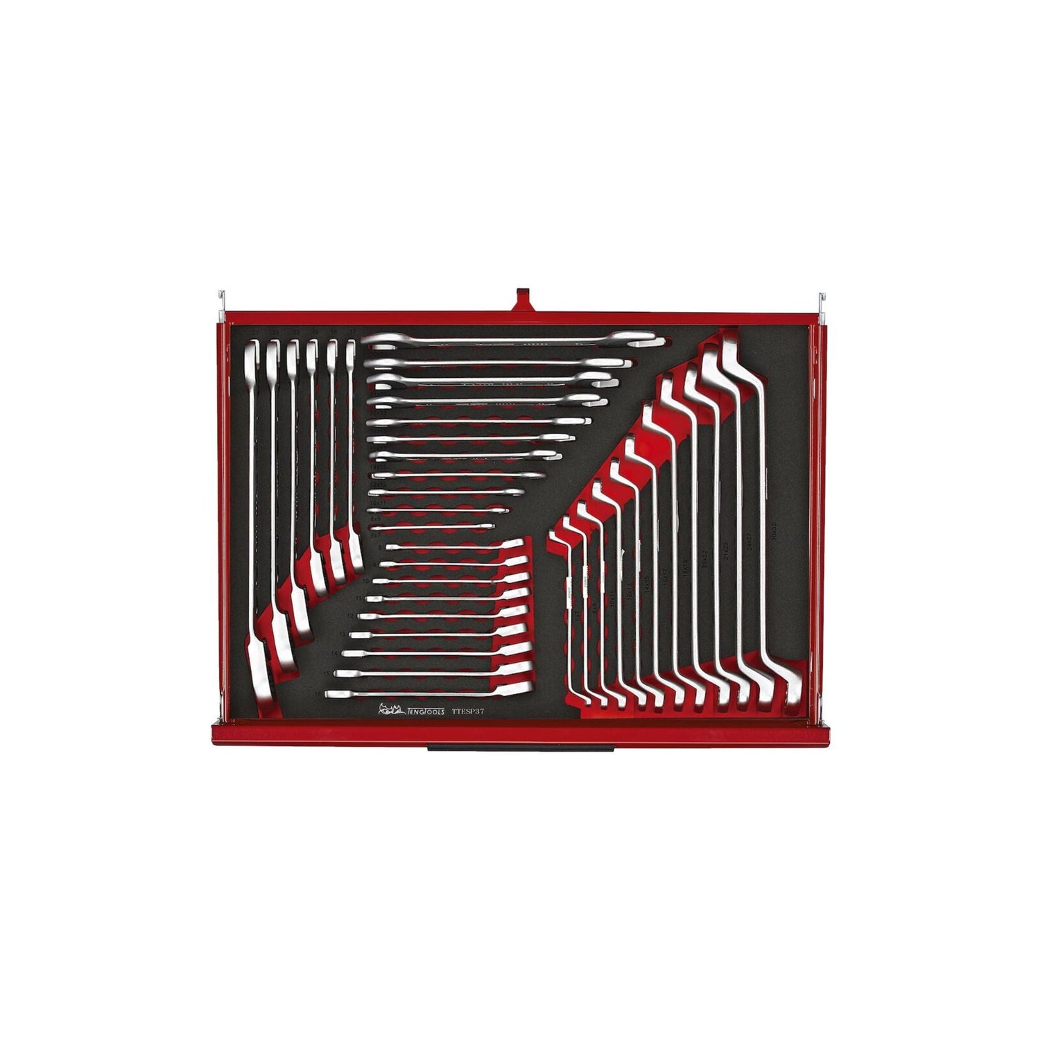 53" PRO35™ Monster stablet verktøysett FOAM 1133 deler rød TKS53R1133F