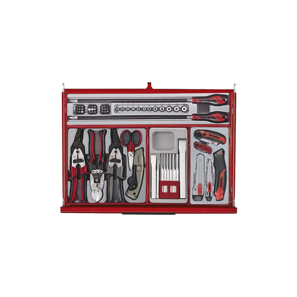 53" PRO35™ Monster stablet verktøysett FOAM 1295 deler rød TKS53R1295T