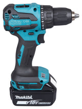 Makita 18V Borskrutrekker med batteri, lader og koffert  LXT® DDF490WF