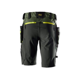 Softshellshorts 6140-3158 stretch FlexiWork, med avtakbare hylsterlommer