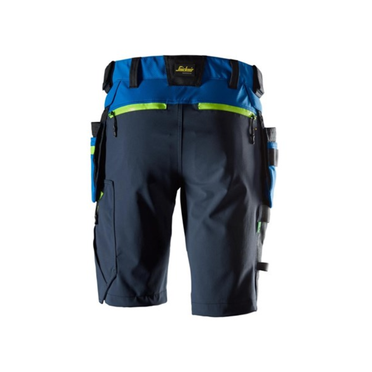 Softshellshorts 6140-5695 stretch FlexiWork, med avtakbare hylsterlommer