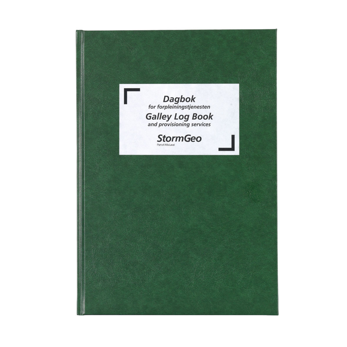 Galley Logbook / Dagbok for forpleining