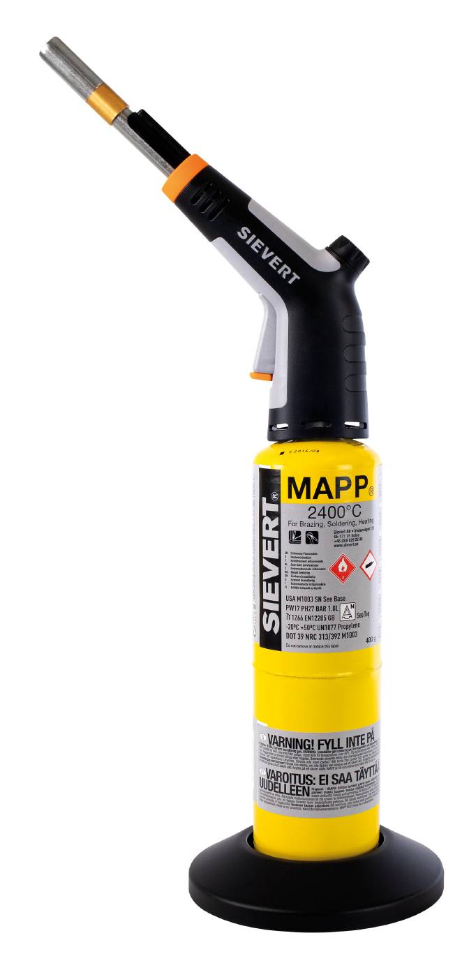 BRENNERSETT POWERCASE SIEVERT 253583 POWERJET MAPP-GAS US