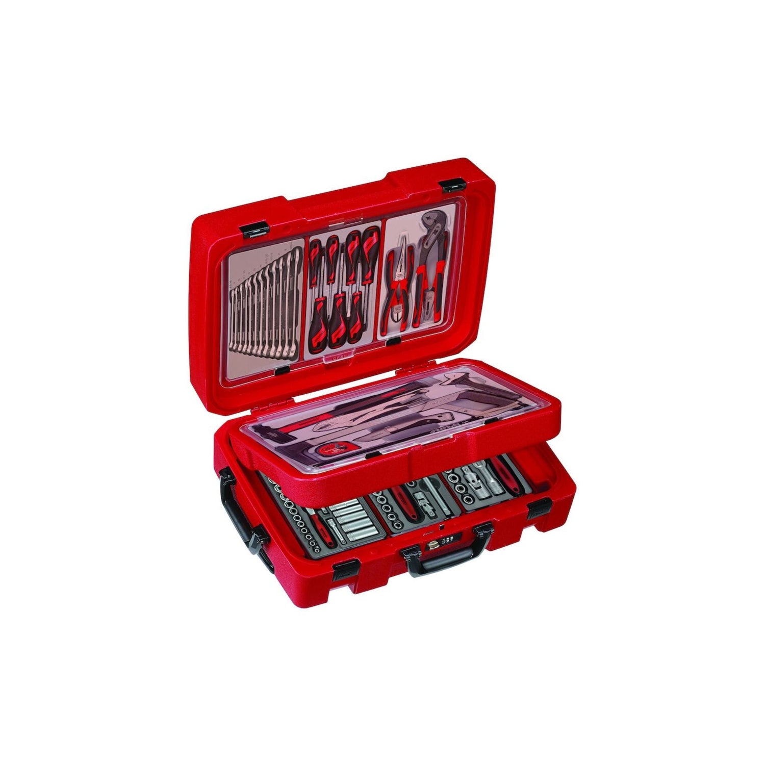 Mecca PRO TC-9 TT verktøysett E, 100 deler SC04E