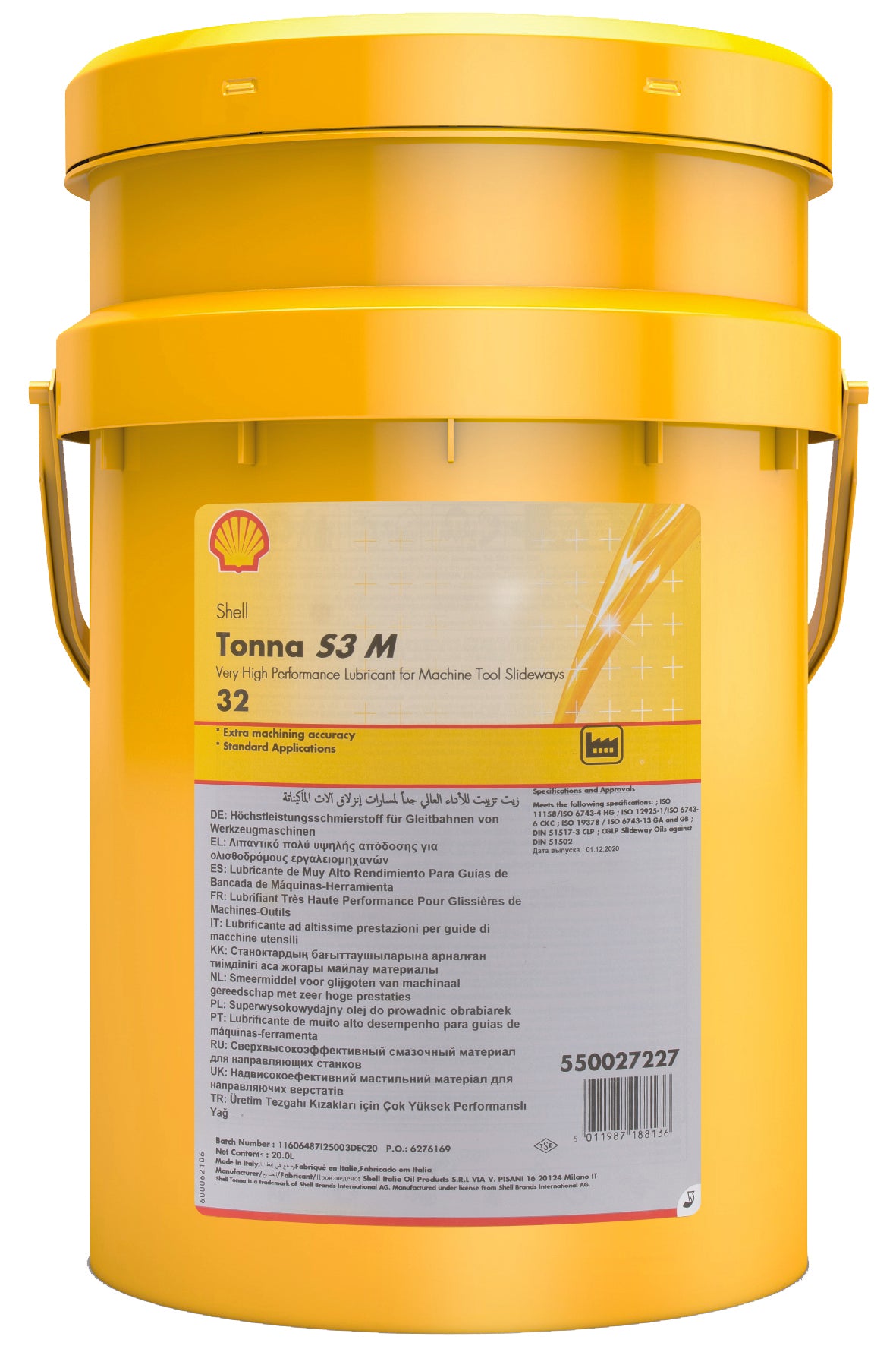 Tona Shell Shell Tonna Oil S3 M 32, 20 L – Allpro as