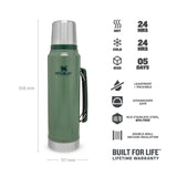 Stanley termos classic 1.0 liter