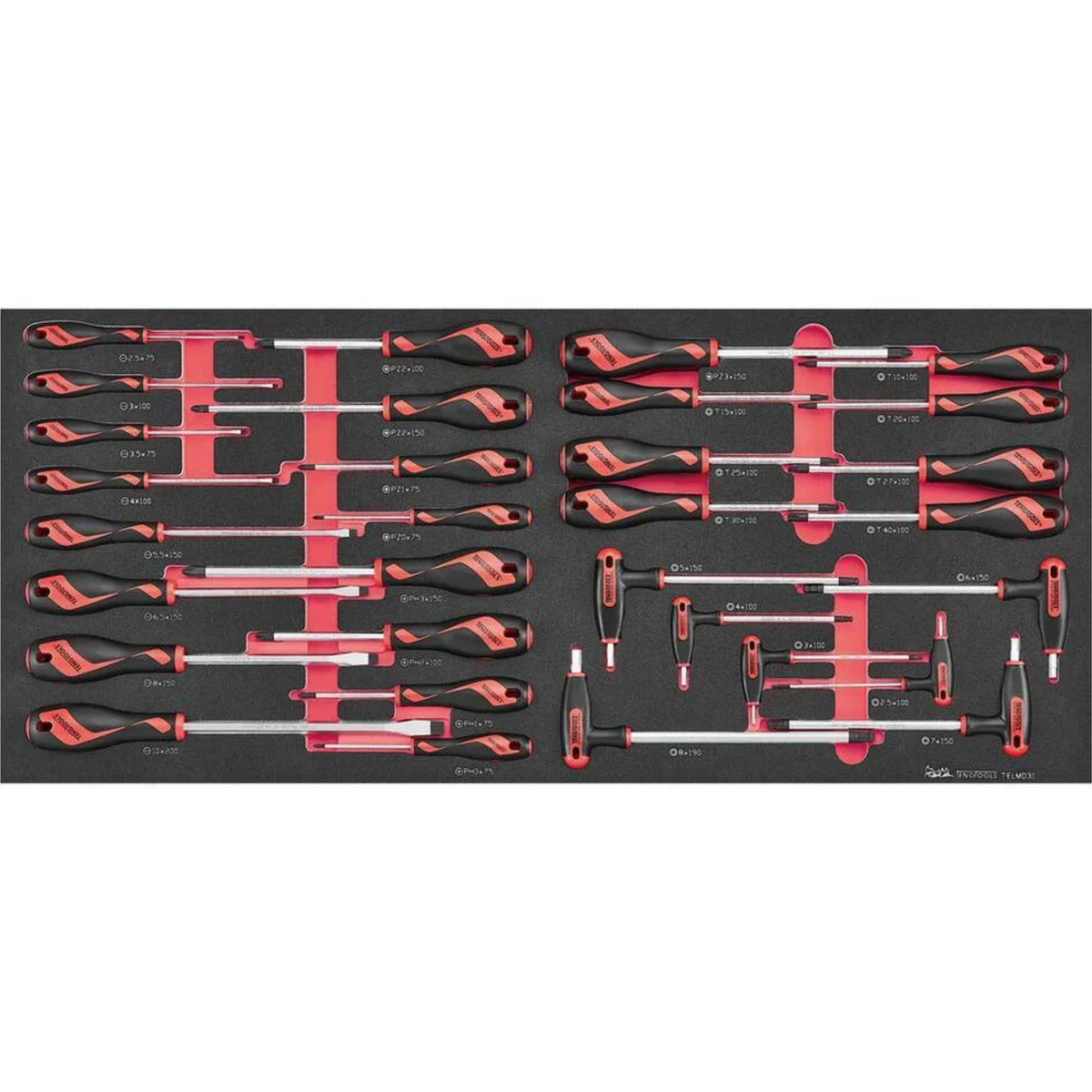 Verktøysett TengTools 525 deler TKW37R525FC