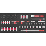 Verktøysett TengTools 525 deler TKW37R525FC