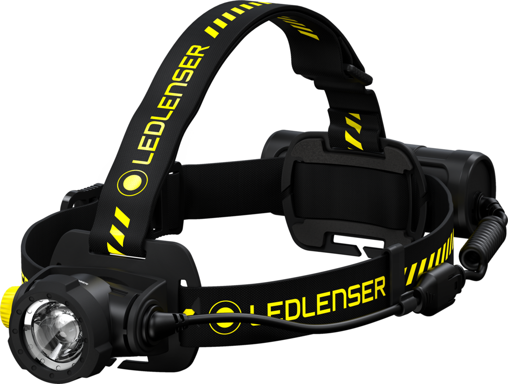 Ledlenser Hodelykt Industri H7R Work 1000lm Black/Yellow ES