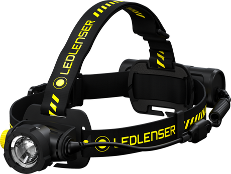 Ledlenser Hodelykt Industri H7R Work 1000lm Black/Yellow ES