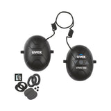 Uvex Hørselvern Bluetooth aXess one m/gelputer